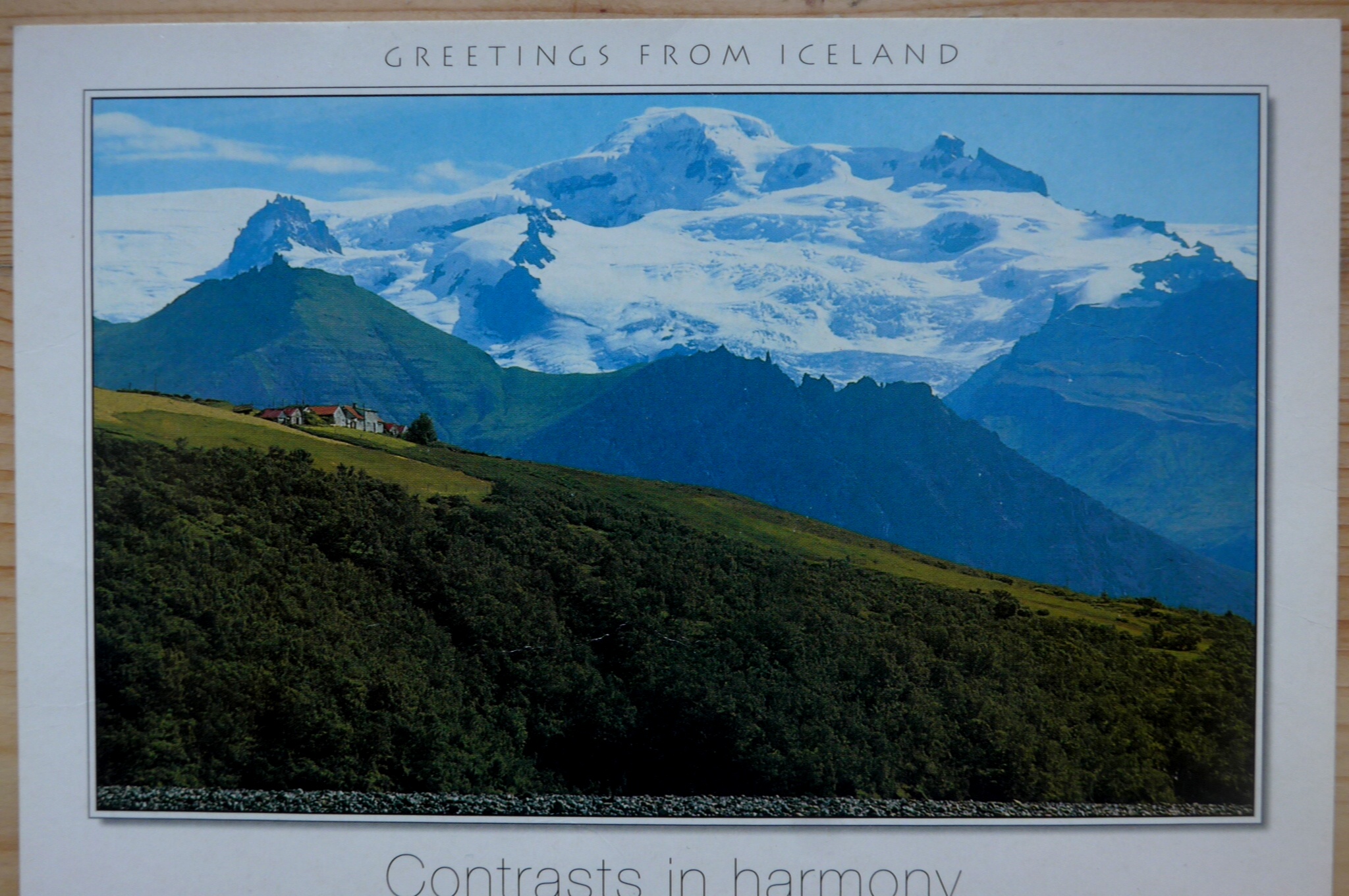 Öraefajökull pohlednice